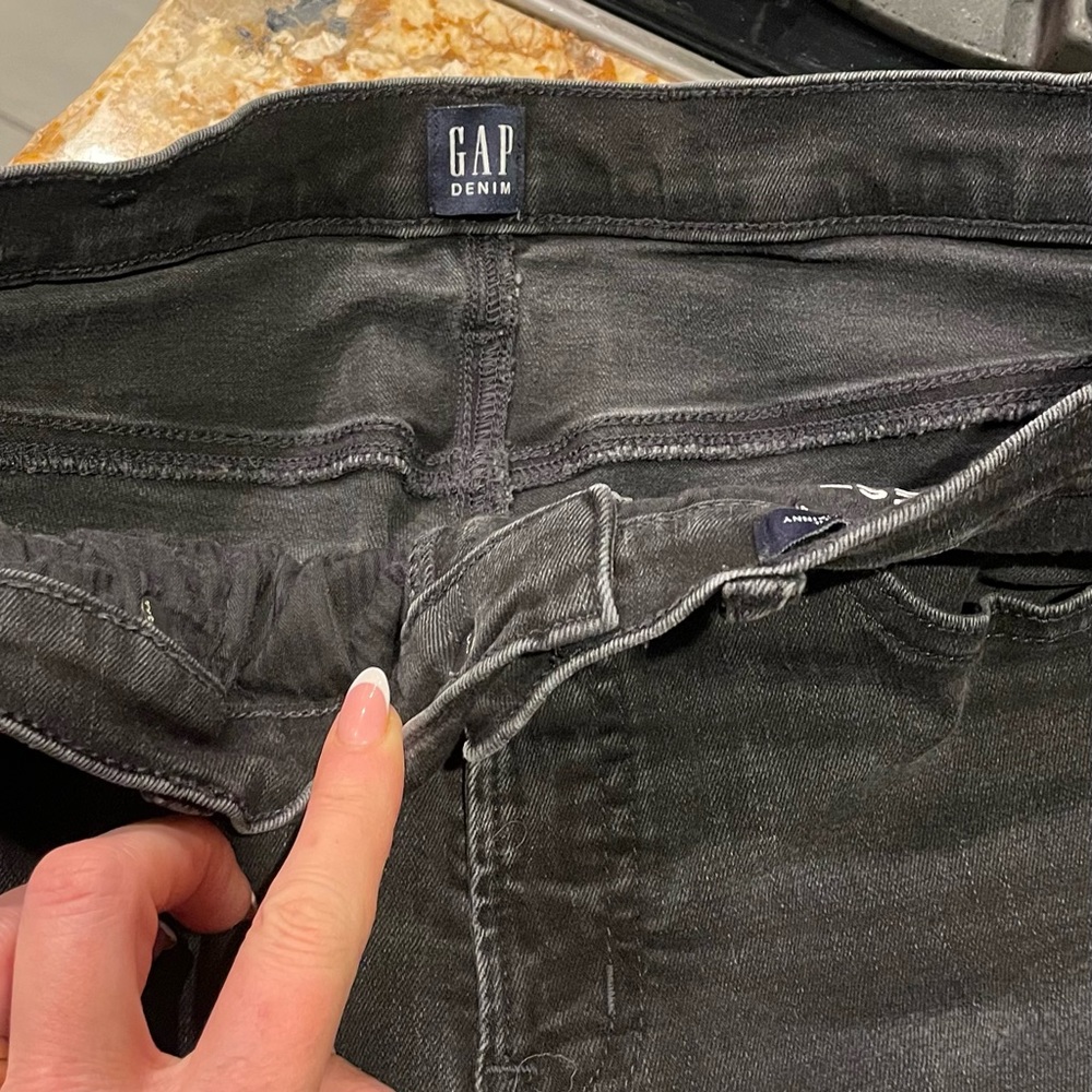 Jeans skinny black Gap brand 12/31 long